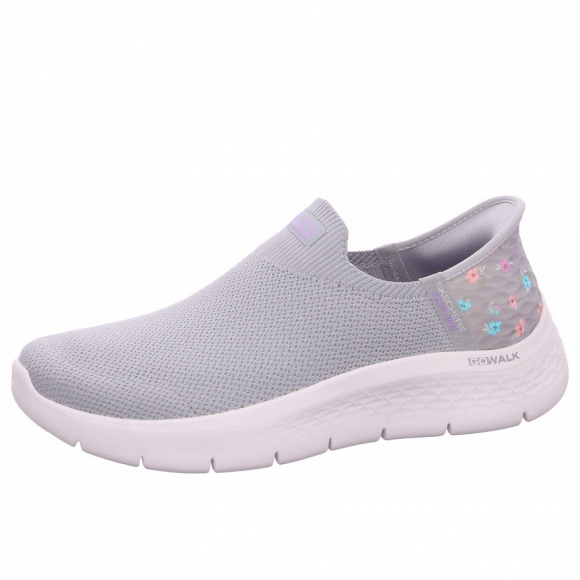 Skechers Go Walk Flex Slipper in GYLV grey