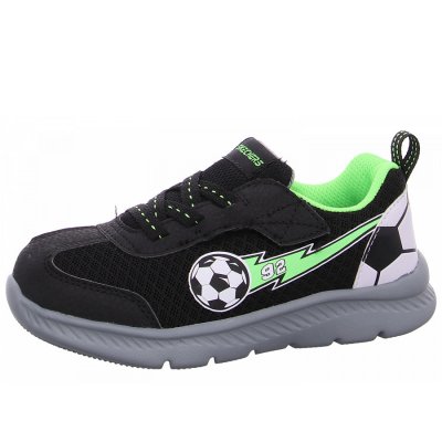 Skechers Comfy Flex Sneaker in BKLM black lime