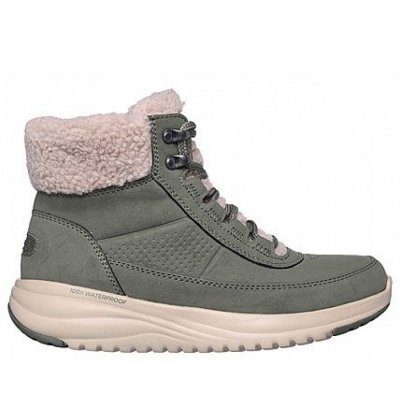 Skechers ON-THE-GO STELLAR - ALPIN Stiefelette in OLV Grün Skechers ON-THE-GO STELLAR - ALPIN Stiefelette in OLV Grün
