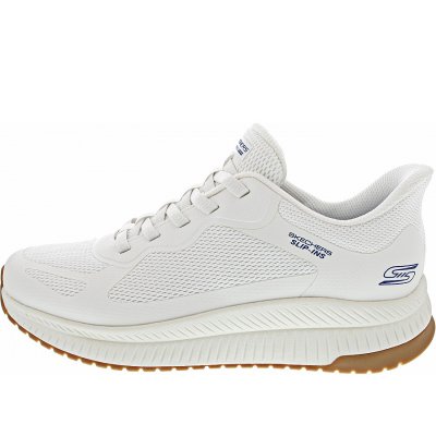 Skechers Slip-Ins:Bobs Squad 4 Slipper in WHT