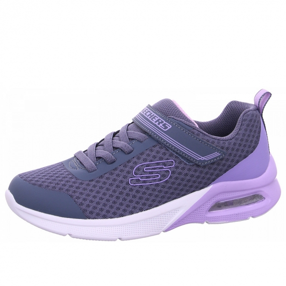 Skechers Microspec Max Sneaker in CHAR charcoal