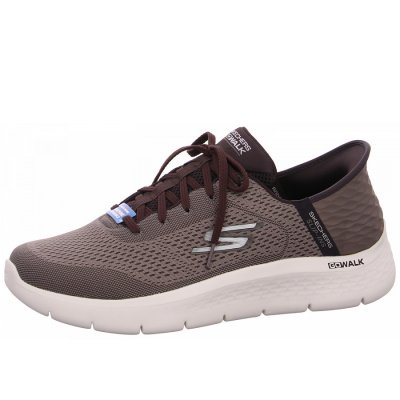 Skechers Go Flex Walk Sneaker in BRN brown