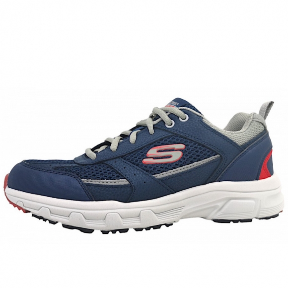 Skechers Oak Canyon Verketta sportlicher Schnürer in NVGY navy/gray