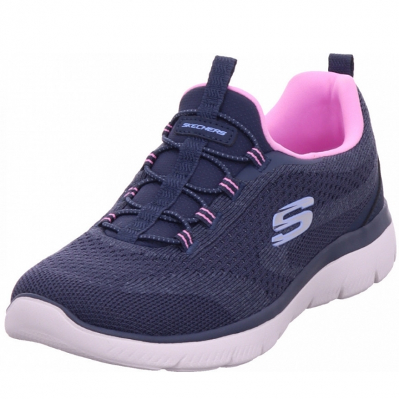 Skechers summits vegan Slipper in blau