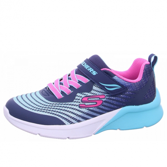 Skechers Microspec Sneaker in NVMT navy
