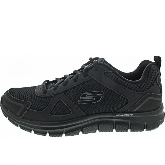 Skechers Track Scloric Sneaker in bbk