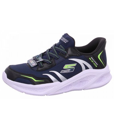 Skechers Meteor Lights Sneaker in NVBK navy Skechers Meteor Lights Sneaker in NVBK navy