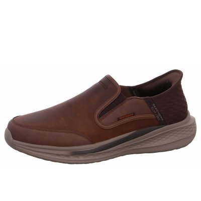 Skechers Slade Slipper in CDB dk.brown