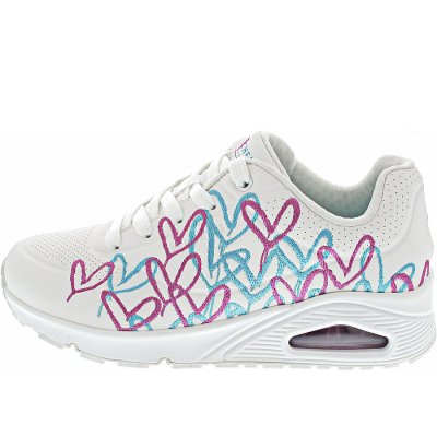 Skechers Uno - Golden Heart Sneaker in WPTQ