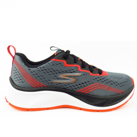 Skechers Elite Sport Push Pace sportlicher Schnürer in Grau