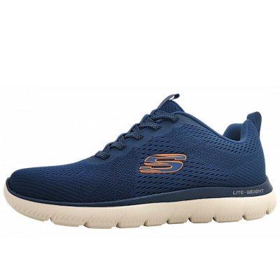 Skechers Summits - Eckler Laufschuh in navy/orange NVOR