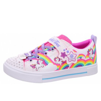 Skechers Twinkle Sparks Sneaker in WMLT white multi