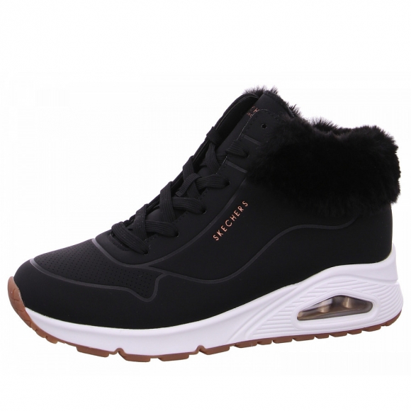 Skechers Uno Fall Air Winterstiefel in BLK black