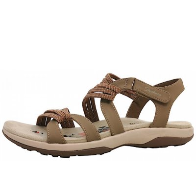 Skechers REGGAE SLIM SUMMER OF FUN Sandale in MOC mocha