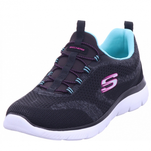 Skechers summits vegan Slipper in schwarz