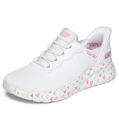 Skechers Slip Ins sportlicher Schnürer in white