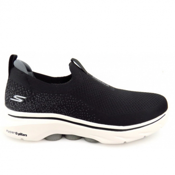 Skechers Go Walk 7 Slipper in Schwarz