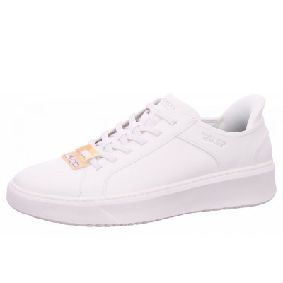 Skechers Court Break Sneaker in WHT white