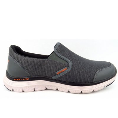Skechers Fley Advantage 4 Tuscan Slipper in Grau