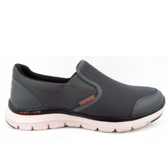 Skechers Fley Advantage 4 Tuscan Slipper in Grau