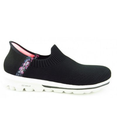 Skechers Go Walk Travel Slip-Ins Slipper in black
