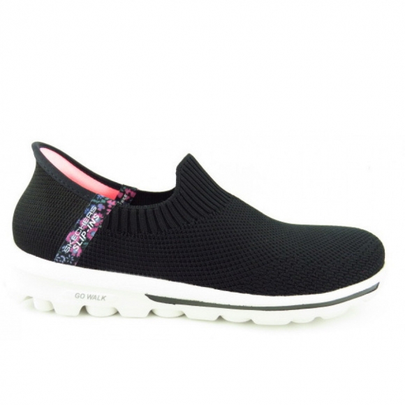 Skechers Go Walk Travel Slip-Ins Slipper in black