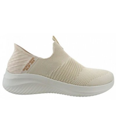 Skechers Slip-Ins natural Knit Slipper in Beige