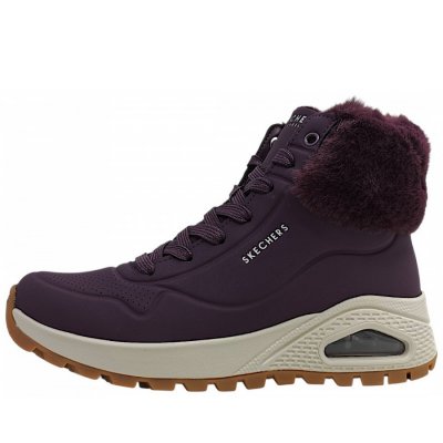 Skechers Uno Rugged - Fall Air sportlicher Schnürer in wine WINE