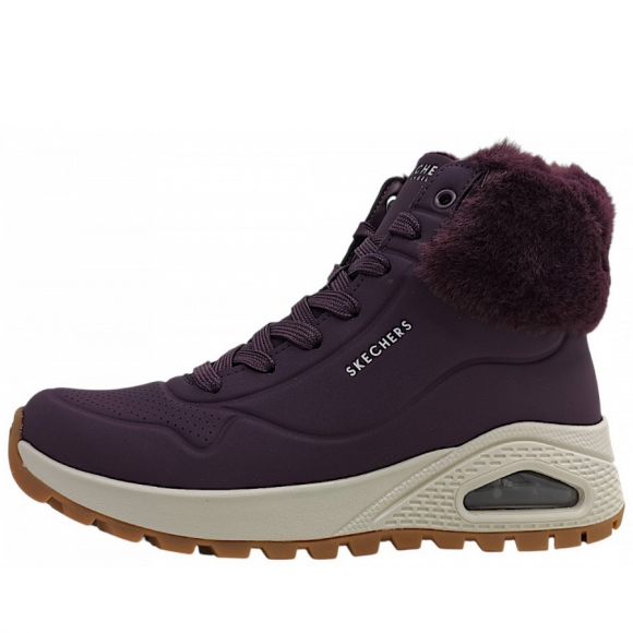 Skechers Uno Rugged - Fall Air sportlicher Schnürer in wine WINE