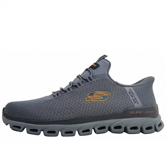 Skechers Glide - Step Noxus Sportschuh in charcoal/orange CCOR