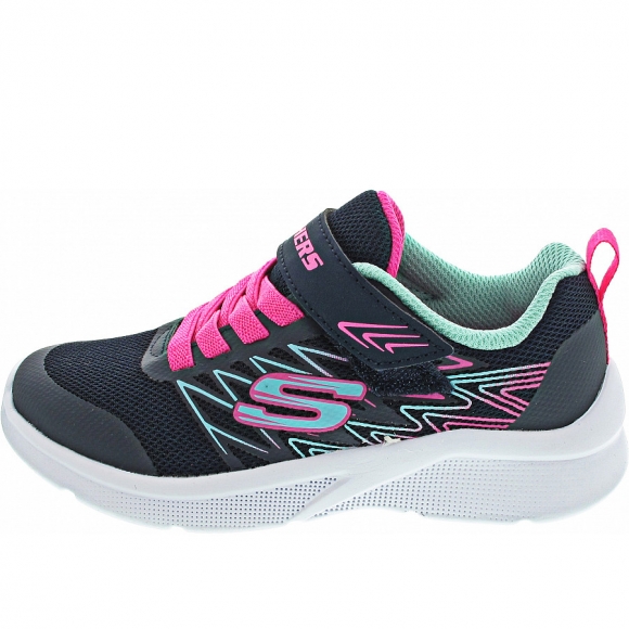 Skechers Microspec-Bold Delight Sneaker in NVY