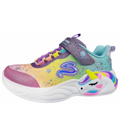 Skechers Unicorn-Dreams Sneaker in PRMT purple multi