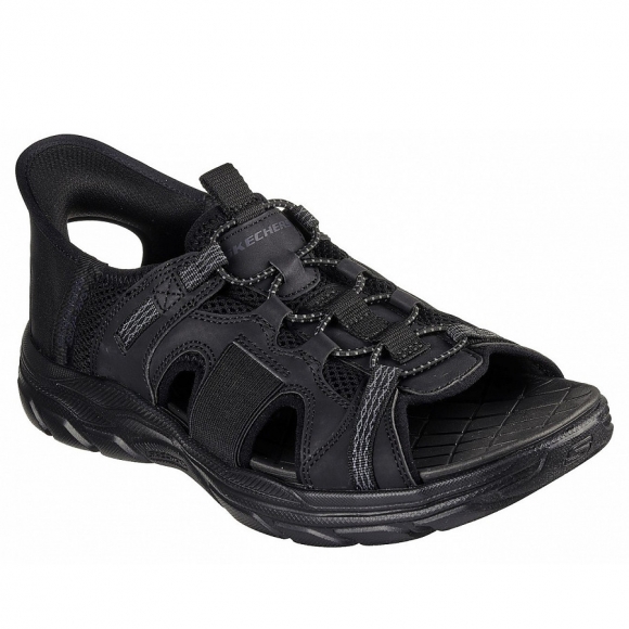 Skechers Slip In Sandale in black