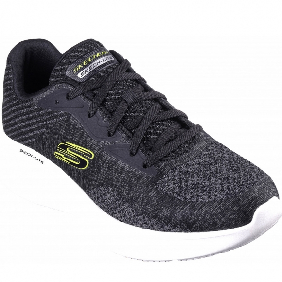 Skechers Sneaker in schwarz lime