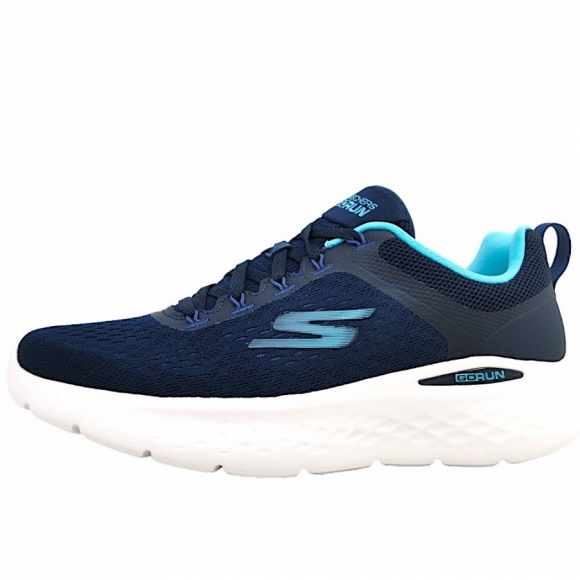Skechers Gu Run Light sportlicher Schnürer in NVAQ navy/aqua