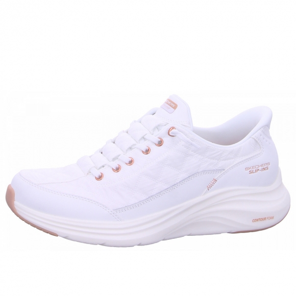 Skechers Contour Foam Sneaker in WTRG white