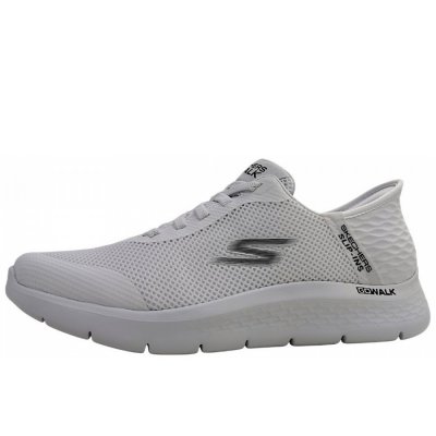 Skechers Go Walk Flex - Hands up Slipper in white WHT