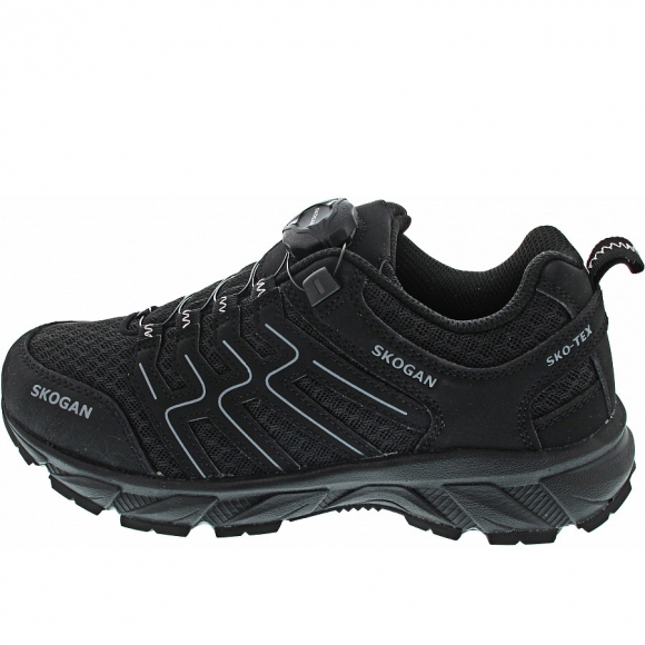 Skogan Skallas Wanderschuh in black
