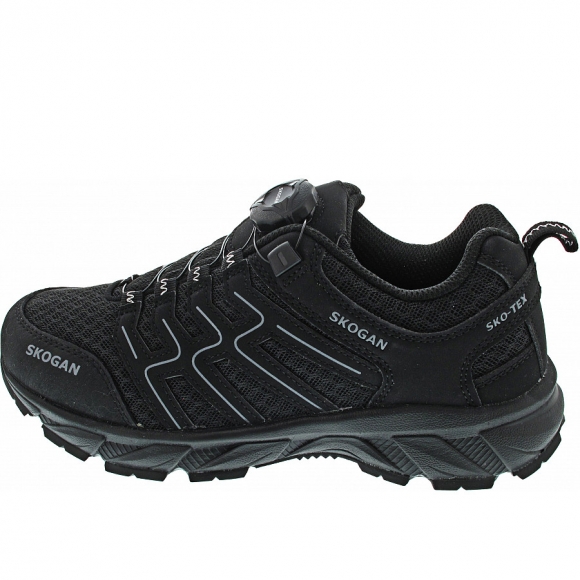 Skogan Skallas Wanderschuh in black