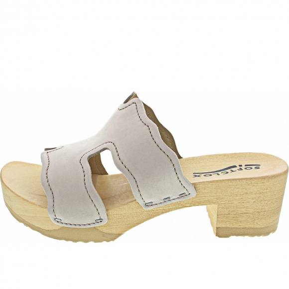 Softclox Pernilla Pantolette in naturgrau (natur)
