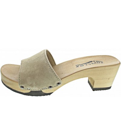 Softclox Kelly Pantolette in taupe (hazelnut) Softclox Kelly Pantolette in taupe (hazelnut)