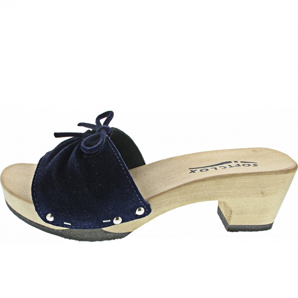 Softclox Kirsten Pantolette in midnight (hazelnut)