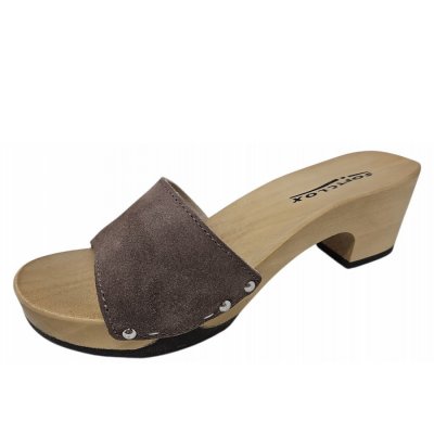 Softclox Kelly Pantolette in mocca