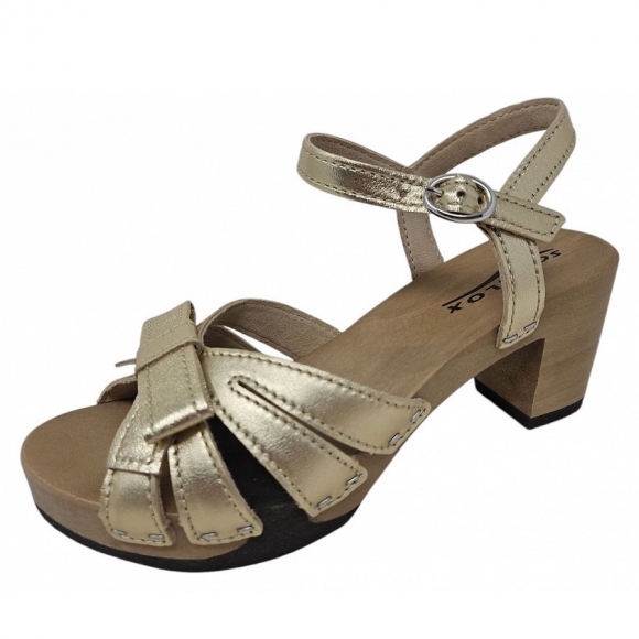 Softclox Rose Sandalette in rose metalic