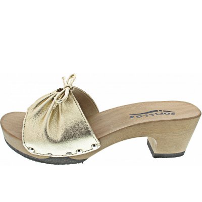 Softclox Kirsten Pantolette in gold (hazelnut)