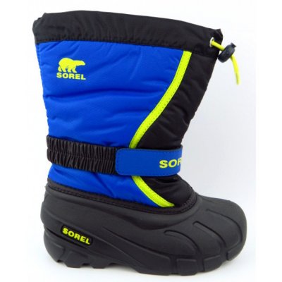 Sorel Youth Flurry Boots in blau kombi.