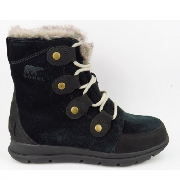 Sorel Explorer Joan schwarz Winterstiefel in schwarz