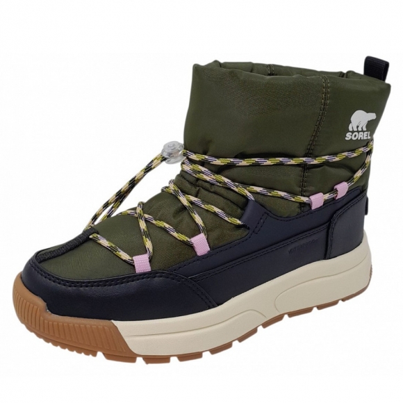 Sorel Whitney III Slipon WP Winterstiefel in olivgrün