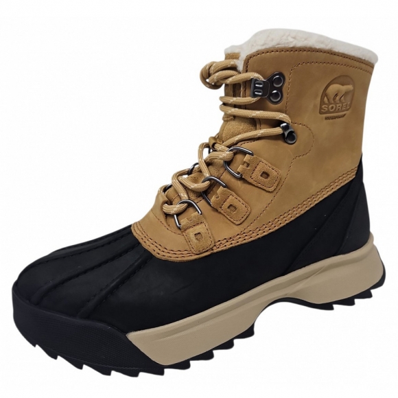 Sorel Scout 87 Lux WP Schnürstiefel in caribou buff black