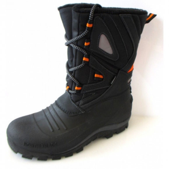 Spirale Boots in schwarz